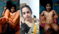 Sri Lankan Cutie's Naked Footjob and Hard Missionary Fuck