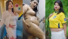 Bengali Aunty Nude Bathing Leaked MMS Soaping Big Boobs