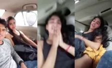 Desi GF Naked Tits Exposed Leaked Car Sex Video