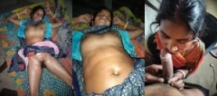 Desi Vlg Wife Blowjob and Fucking