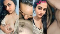 Cute desi girl gets her tight pussy pounded hard after a hot bath