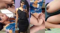 Slutty girlfriend gets her tight pussy destroyed by her lover's hard dick