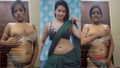 Tamil actress Lavanya Manickam leaked video showing huge boobs
