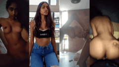 Hot Dusky South Indian Chick Sends Nude Mirror Videos Then Gets Fucked Until She Starts Shaking