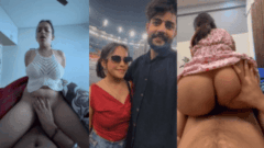 Horny GenZ Babe Swati Rides In Reverse Cowgirl While Getting Her Ass Spanked Red