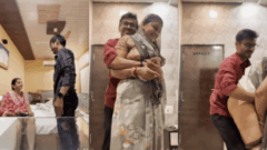 Horny Rajasthani Milf Strips On Live Call Then Lets A Boy Her Son's Age Eat And Take That Mommy Ass